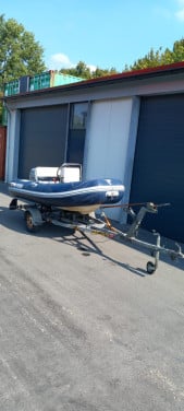 Rib 290 met honda 20pk en trailer