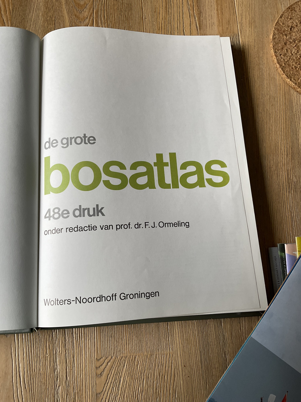 De Grote Bos Atlas 48e druk 1976 in zeer goede staat