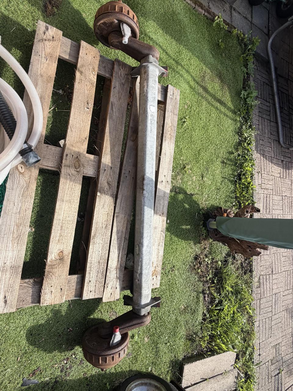 Alko B1200-5 geremde torsieas pad 1250