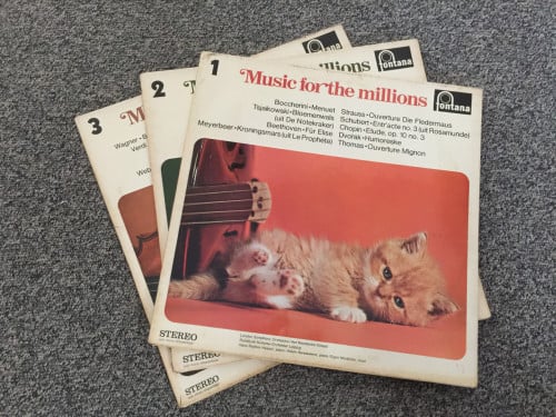 MUSIC FOR THE MILLIONS 1, 2 EN 3