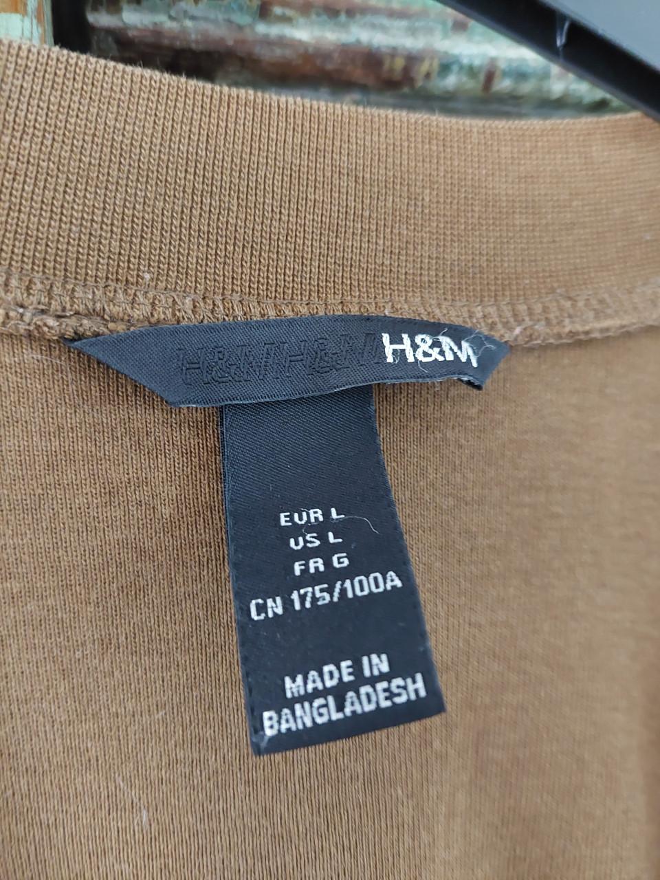 Khaki/mosgroene H&M damesvest mt large