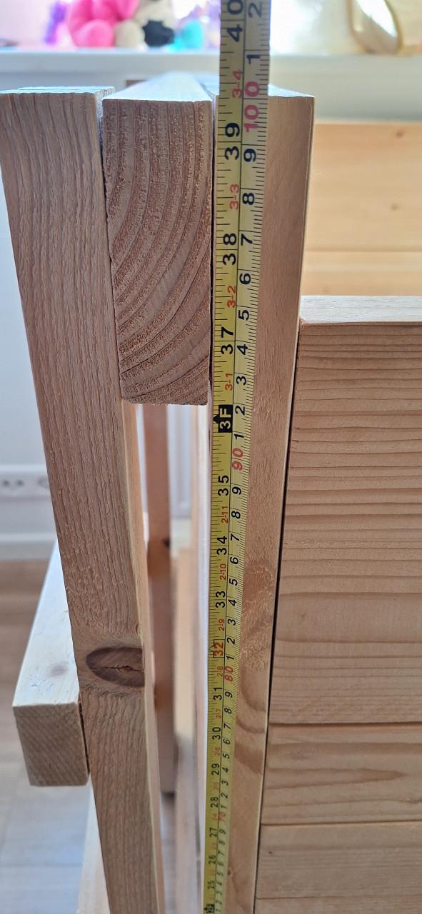 Half Hoogslaper 90x200cm