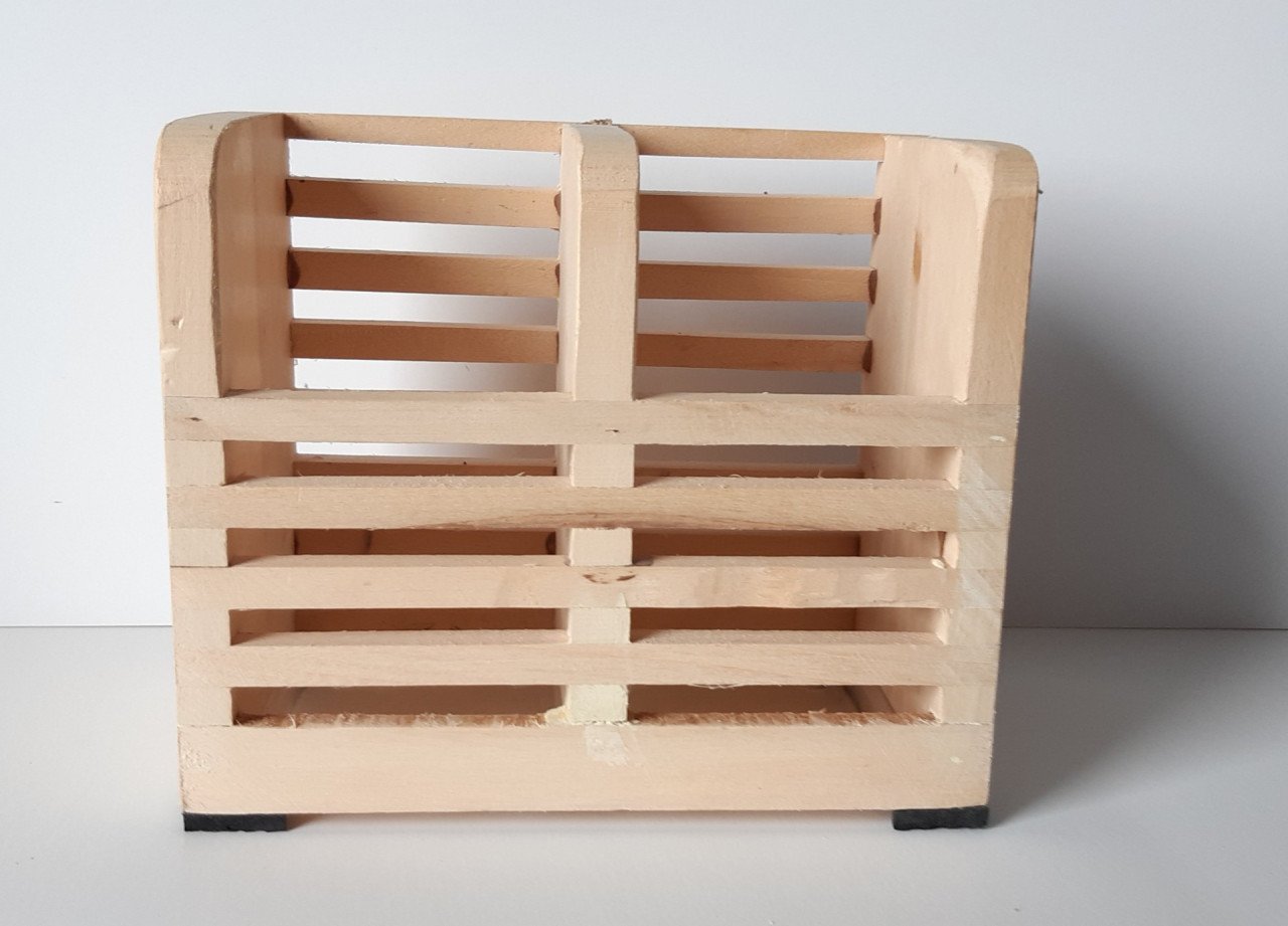 Ikea houten rekje multifunctioneel,  voor bestek, bureaustandaard etc.
