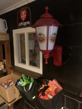 Buitenlamp Amstelbier