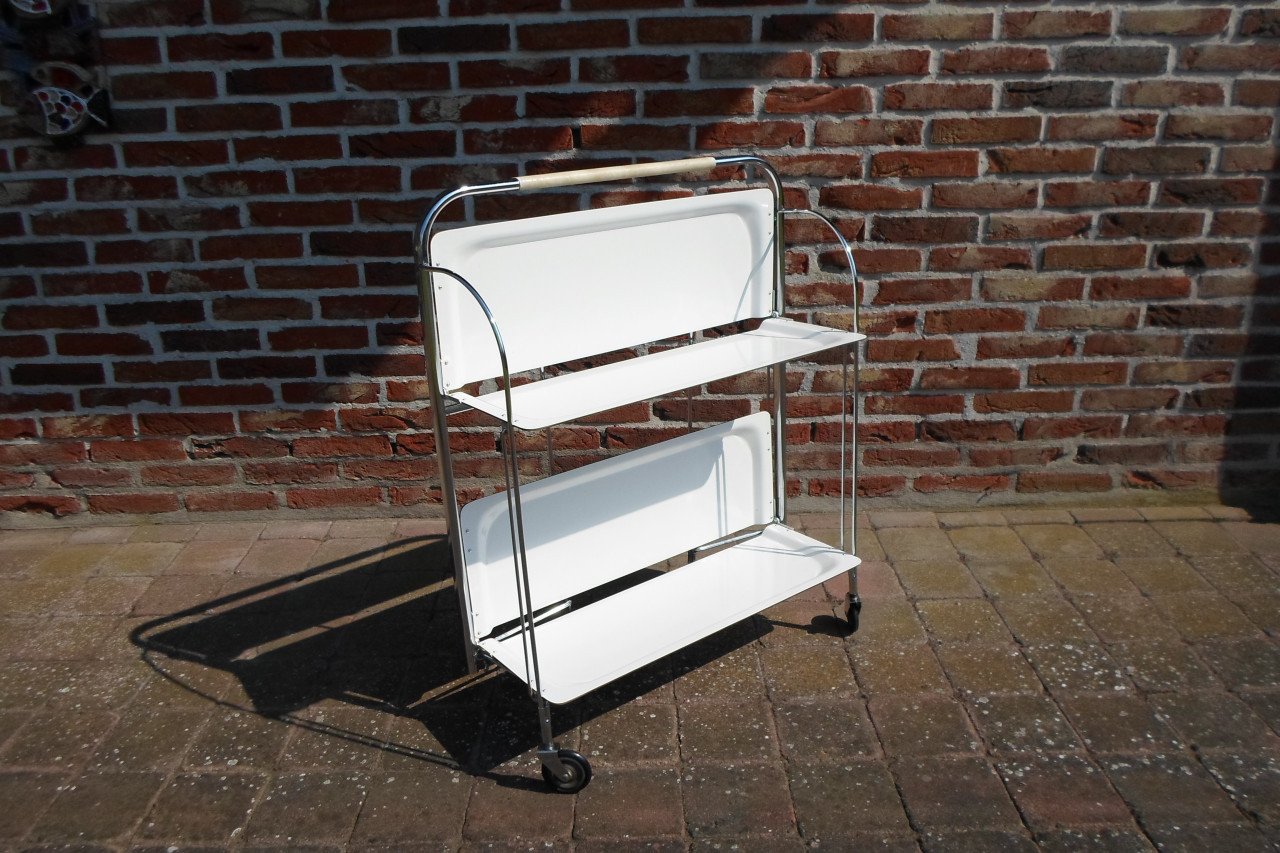 Vintage Raquer Trolly Wit Chroom