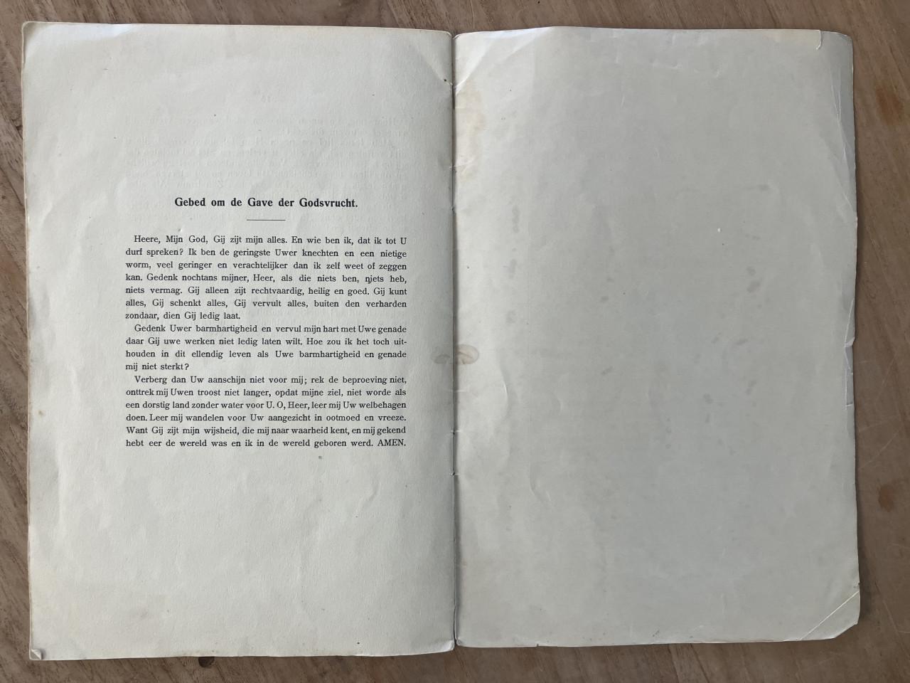 Boekje 12 vragen van God den Heiland