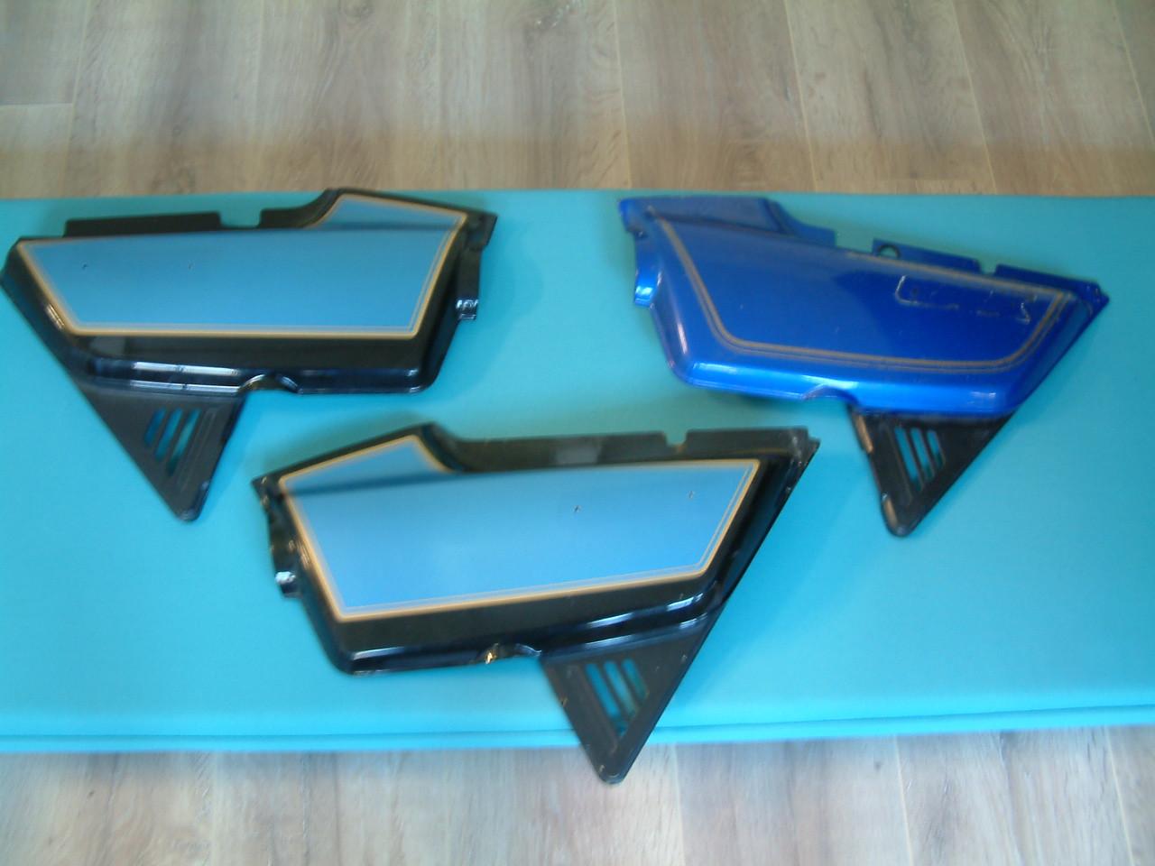 Na demontage van Honda  bol dor  wat  onderdelen  blok V  Vork/ tank enz