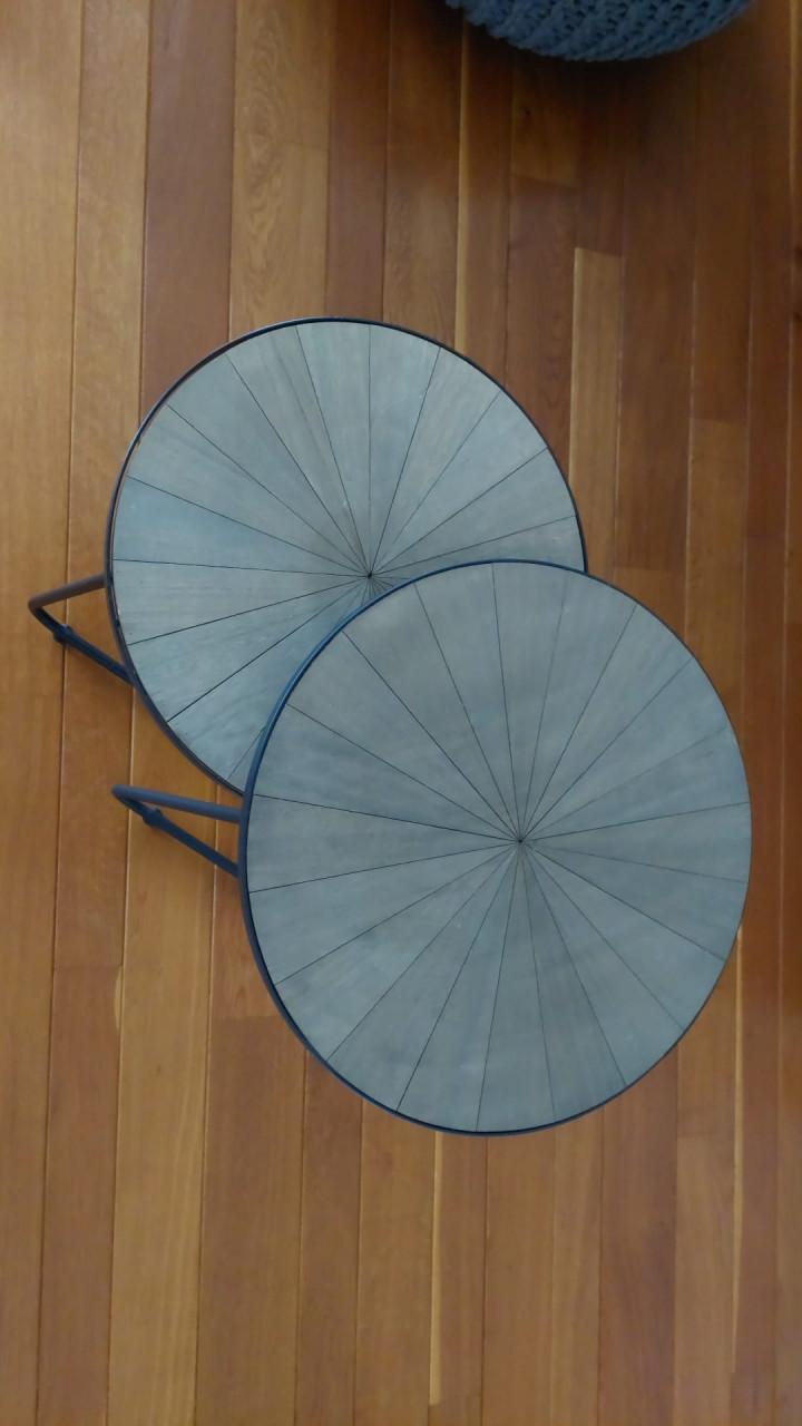 Bijzettafels 2 stuks