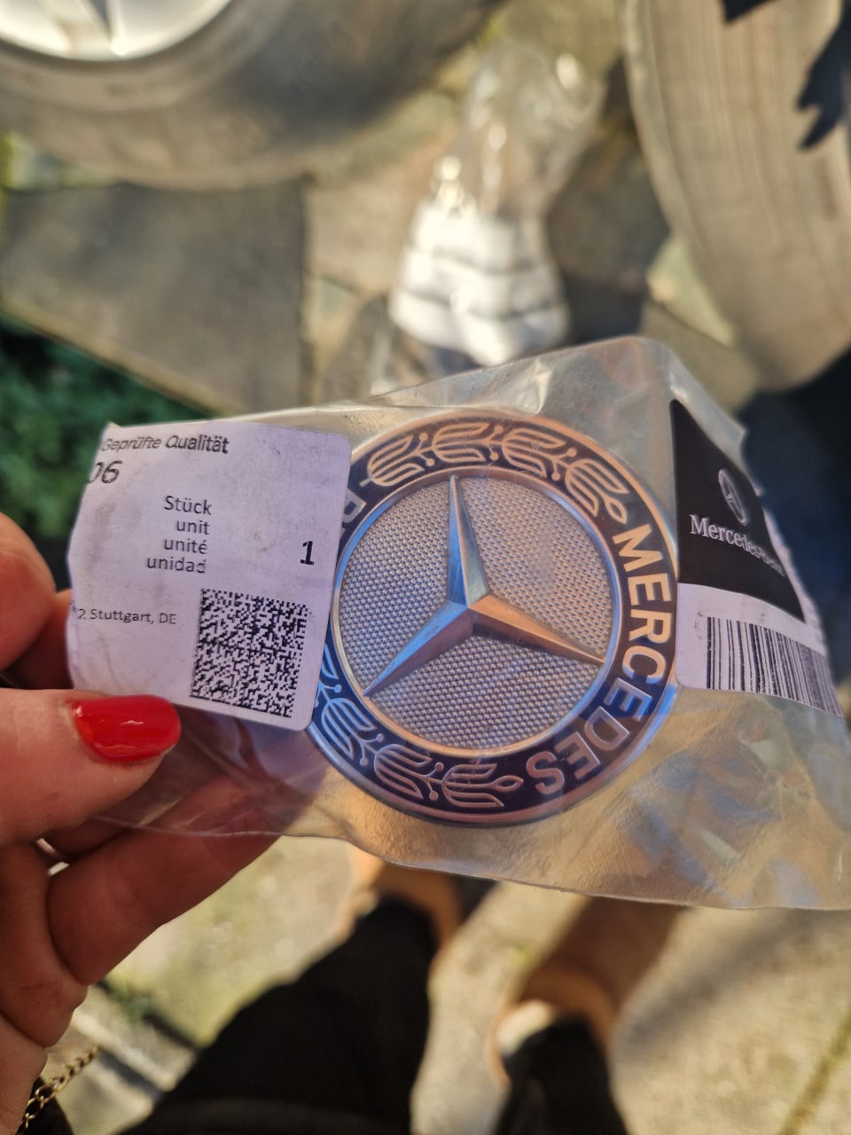 Originele Mercedes voorbumper dop / afdekkap – A-klasse (W176)