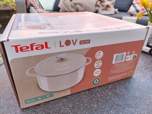 Tefal LOV Braadpan - 5L - Ø25 cm - Beige
