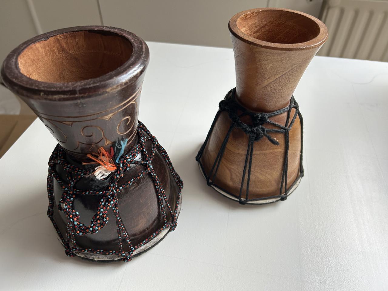 2 kleine djembe’s