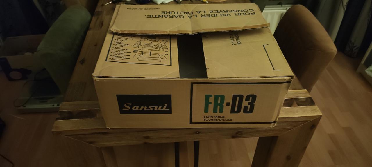 Sansui fr-d3 platenspeler