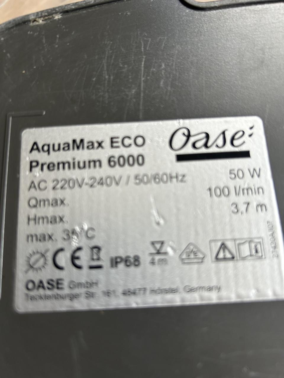 Te koop oase eco primium 6000 sterke en zuinige Vijverpomp 50 watt