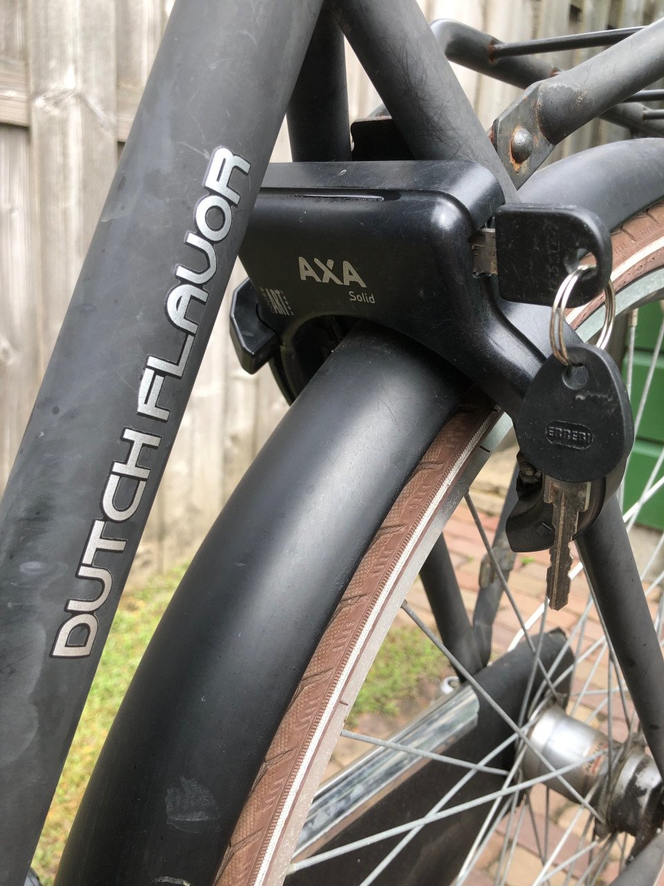 Omafiets met 3 versnellingen