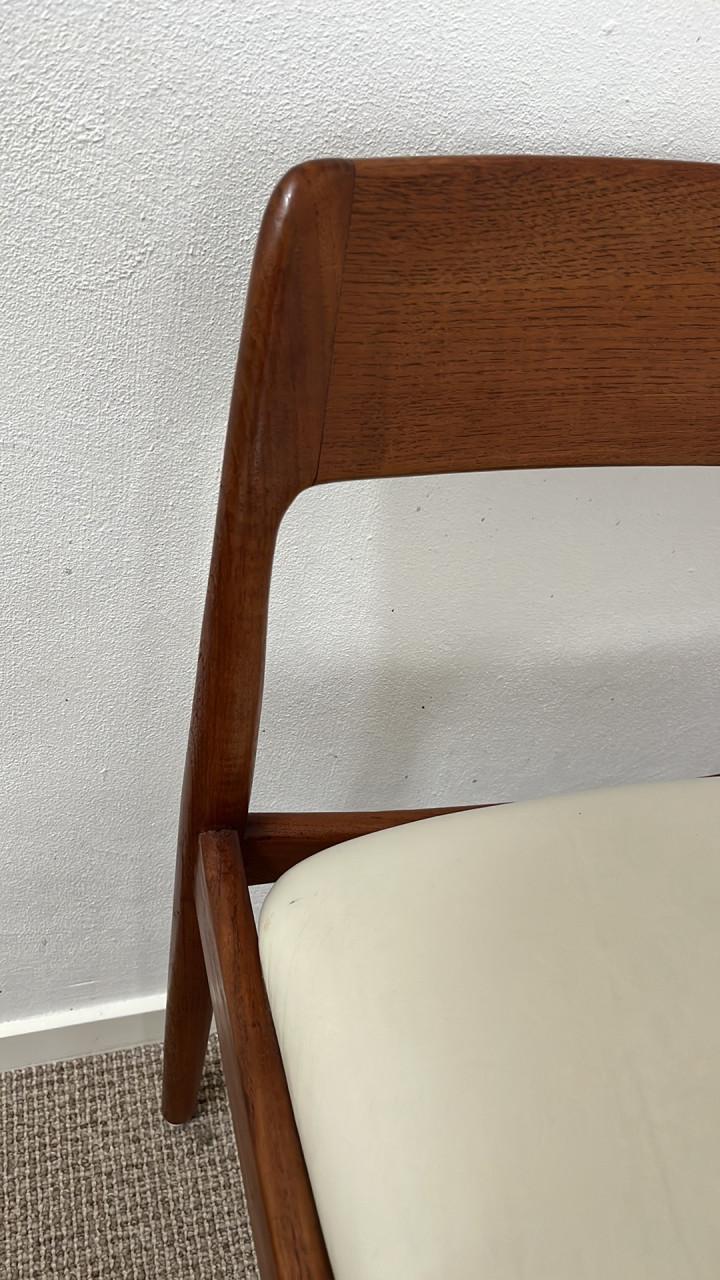 Retro vintage jaren 60 teak stoel