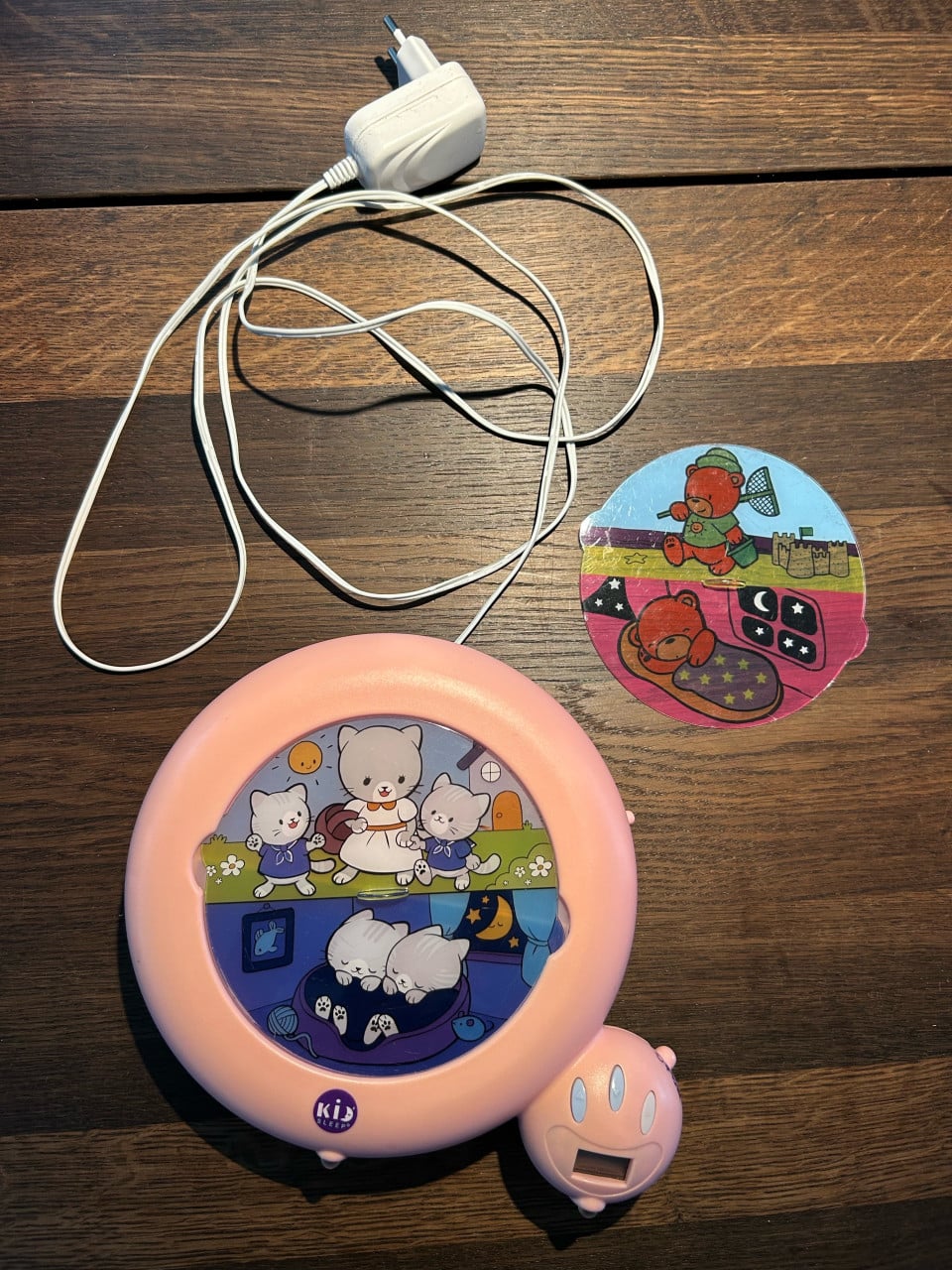 Kidsleep slaaptrainer kinderwekker roze