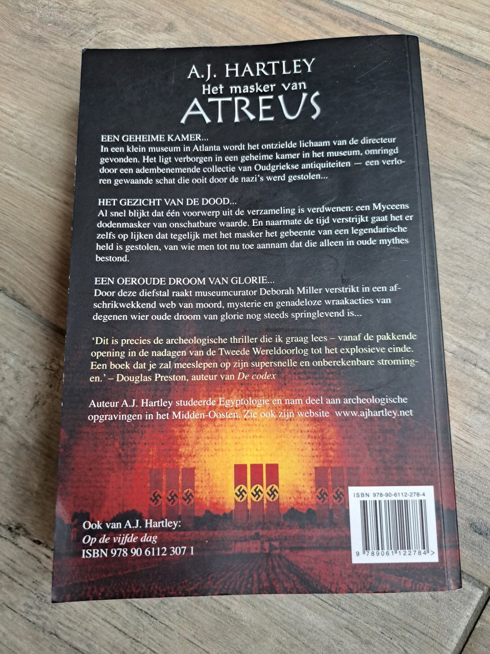 Archeologische thriller Het masker van Atreus