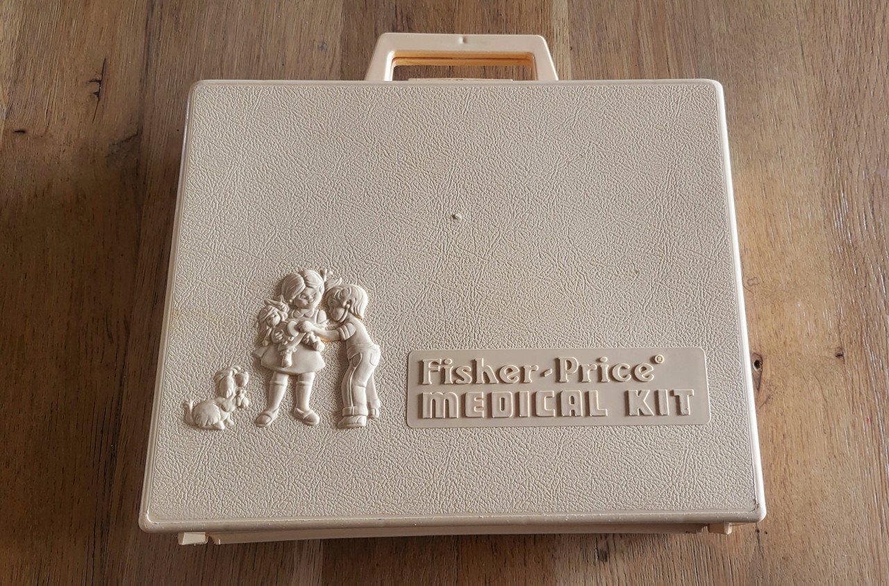 Fisher Price retro dokterskoffer