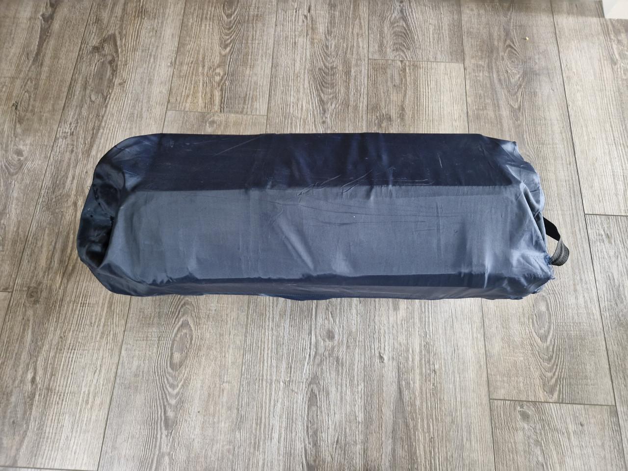 Campingbed in draagtas