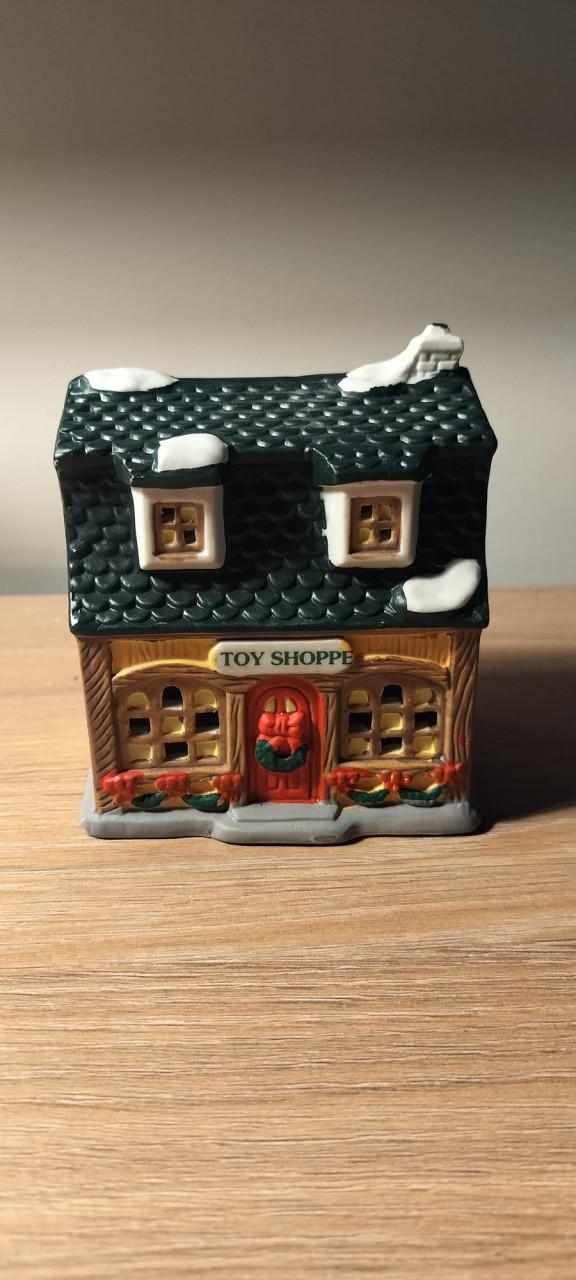 Vintage Kerstdorp Nova 1995 – Grote Set met Huisjes en Figuren