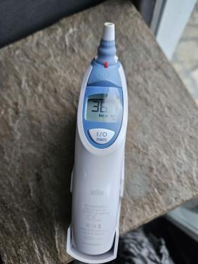 Zgan werkend Braun ThermoScan oorthermometer type 6022...