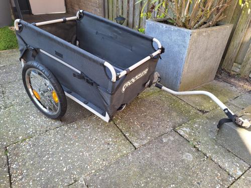 Croozer fiets bagage kar. Opvouwbaar.