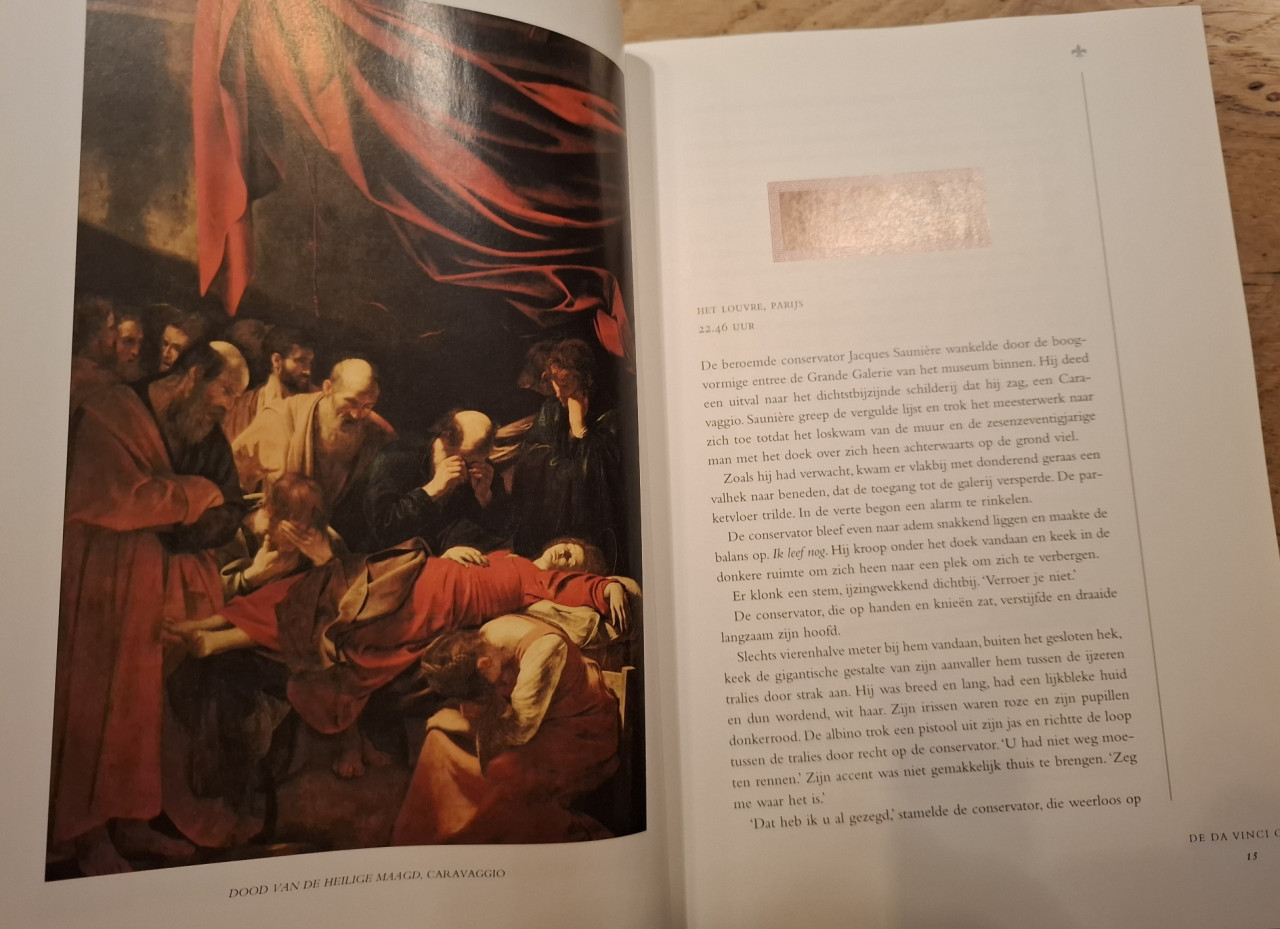 De Da Vinci Code, door Dan Brown: luxe geïllustreerde editie