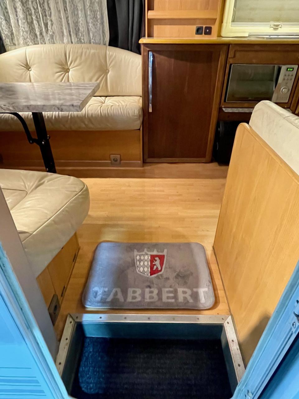 Tabbert Comtesse 620 (2006), ruime caravan met Dorema 4‑seizoenen voortent