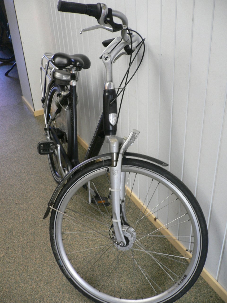 Gebruikte Sparta damesfiets 53cm met verende zadelpen 8 versnellingen