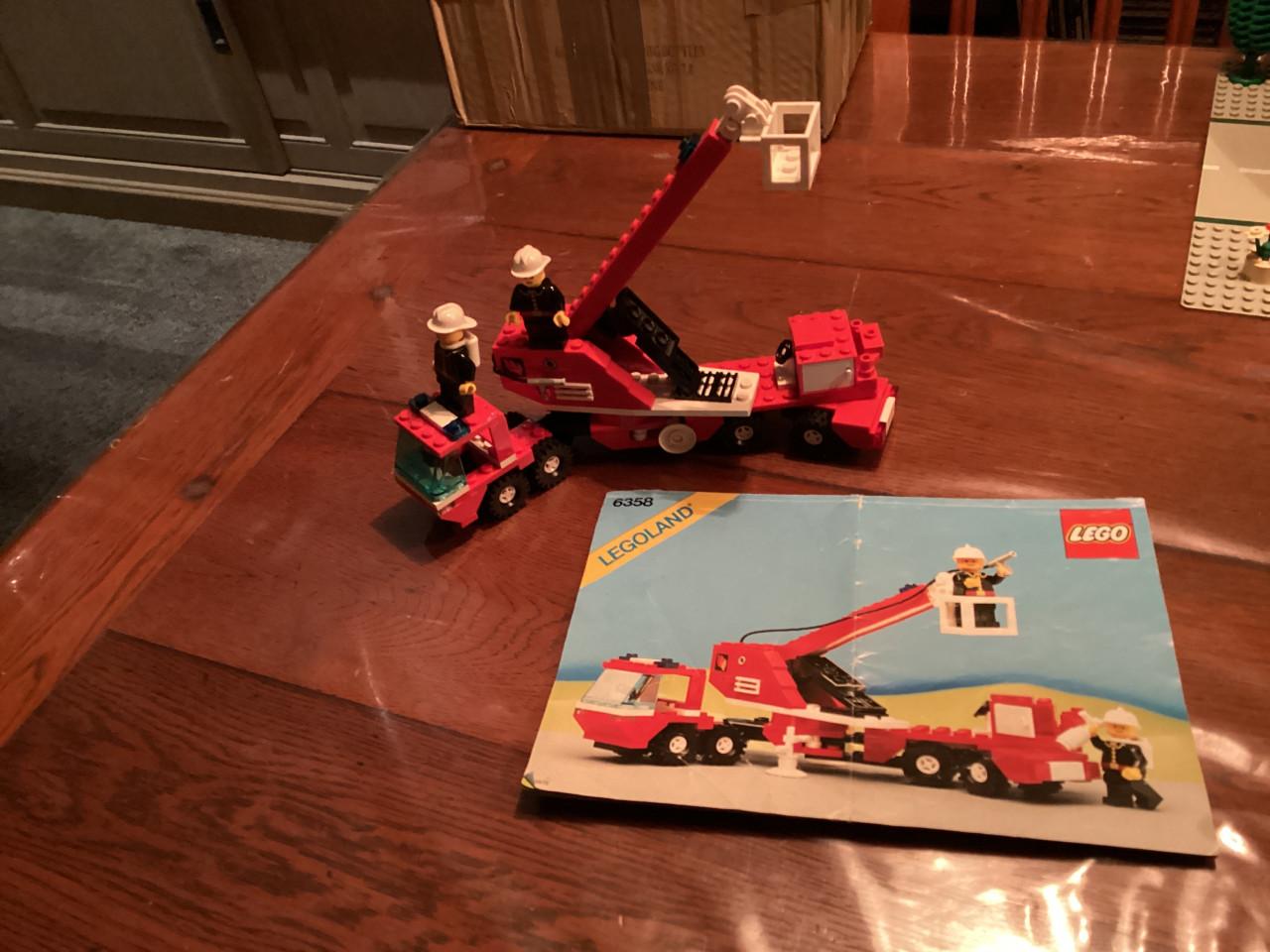 Legoland 6358 ladderwagen