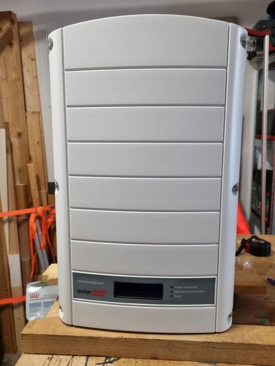 Solar Edge omvormer