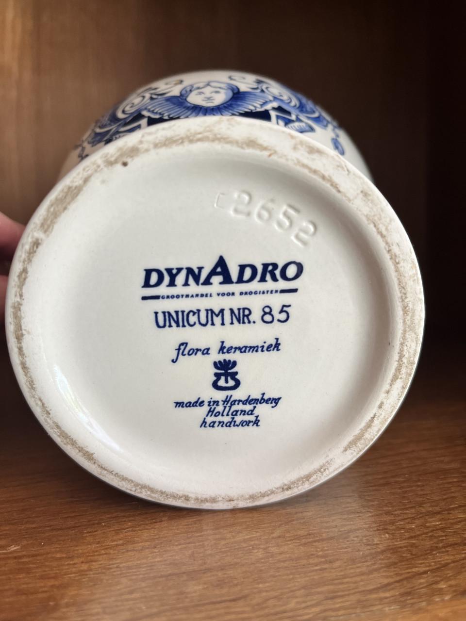 Flora Keramiek Hardenberg – Delfts blauw – apothekerspotten