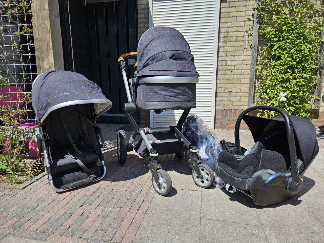 Joolz kinderwagen en Maxi-cosi