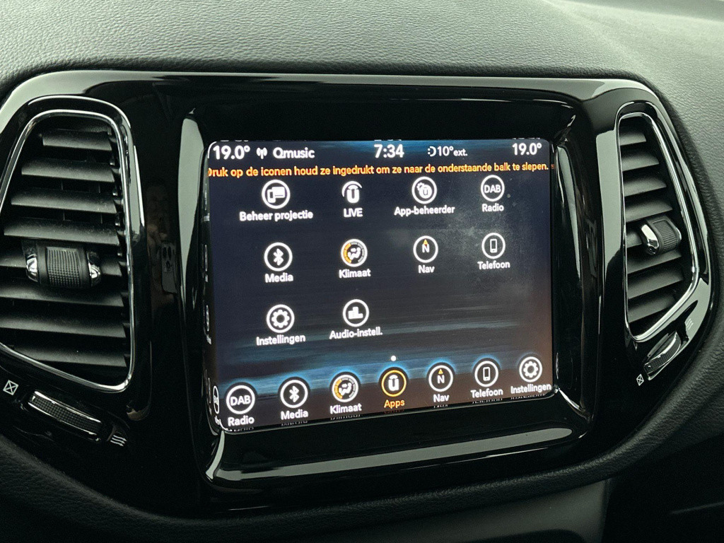 Jeep Compass 1.4 multiair night eagle | half-leder | navigatie | climate co