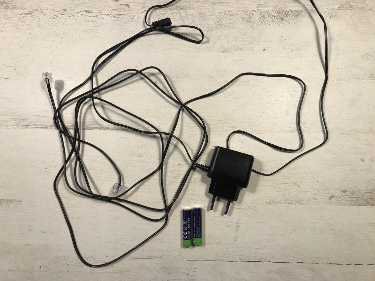 Draadloze telefoon met oplader Dallas comfort