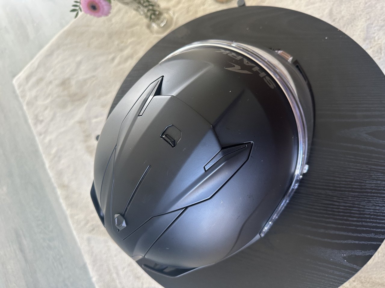 Shark motorhelm