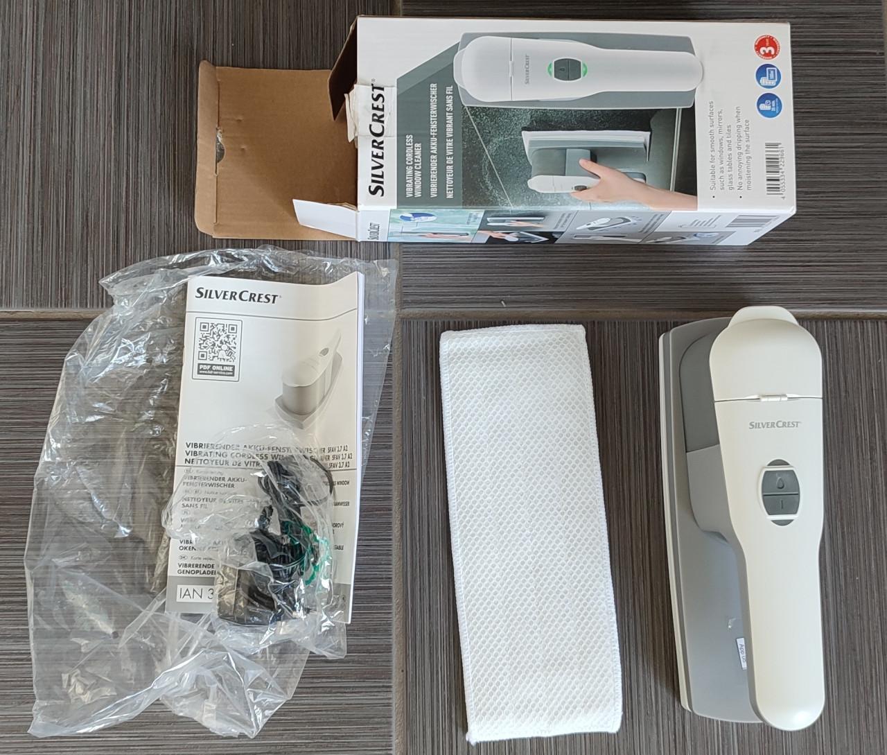 Silvercrest Accu-raamreiniger - Nieuw