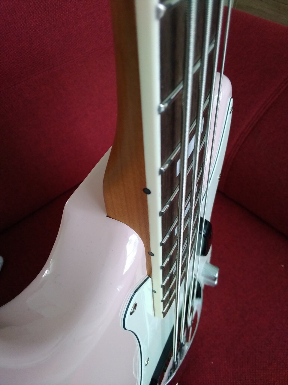 HB Precision Bass Shell Pink met veel upgrades ZGAN