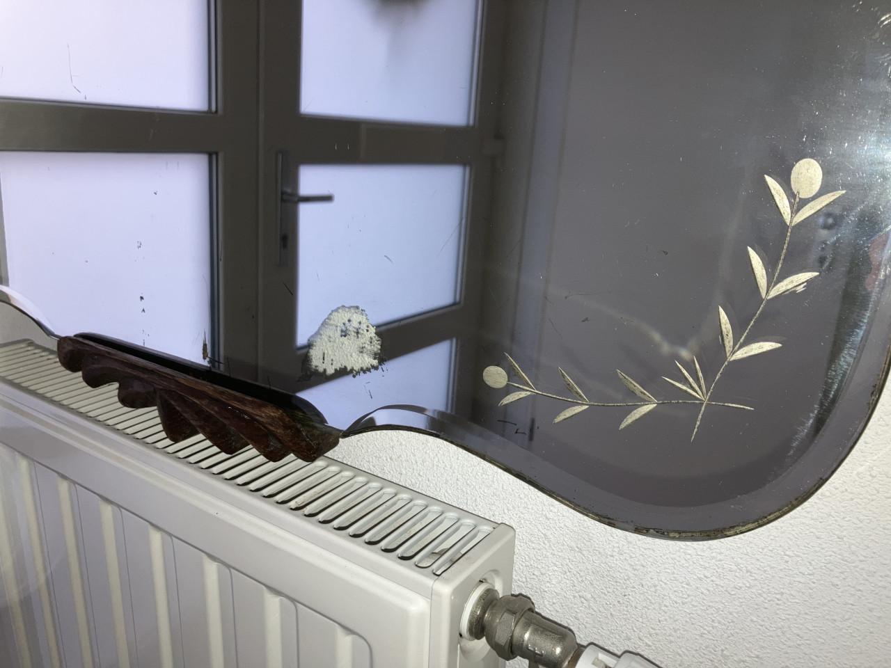 Vintage spiegel jaren ’20 Amsterdamse school