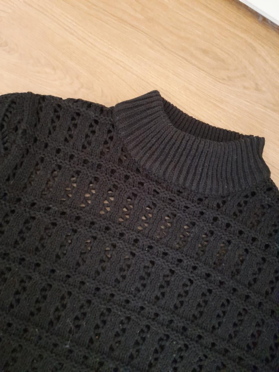 Zwarte gaten trui shoeby maat s
