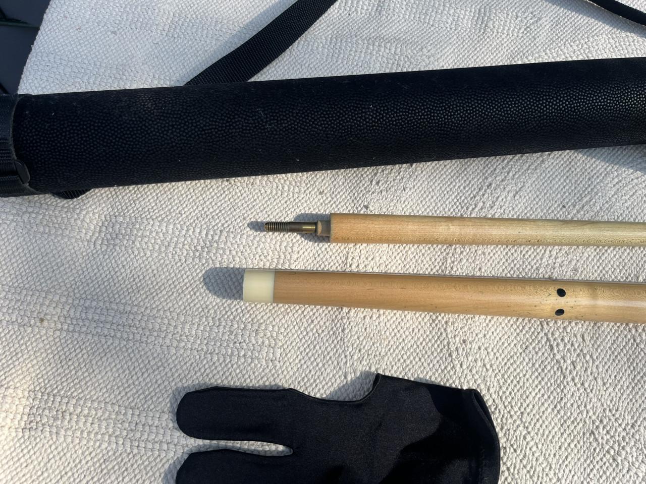 Biljartkeu Homas met Laperti koker