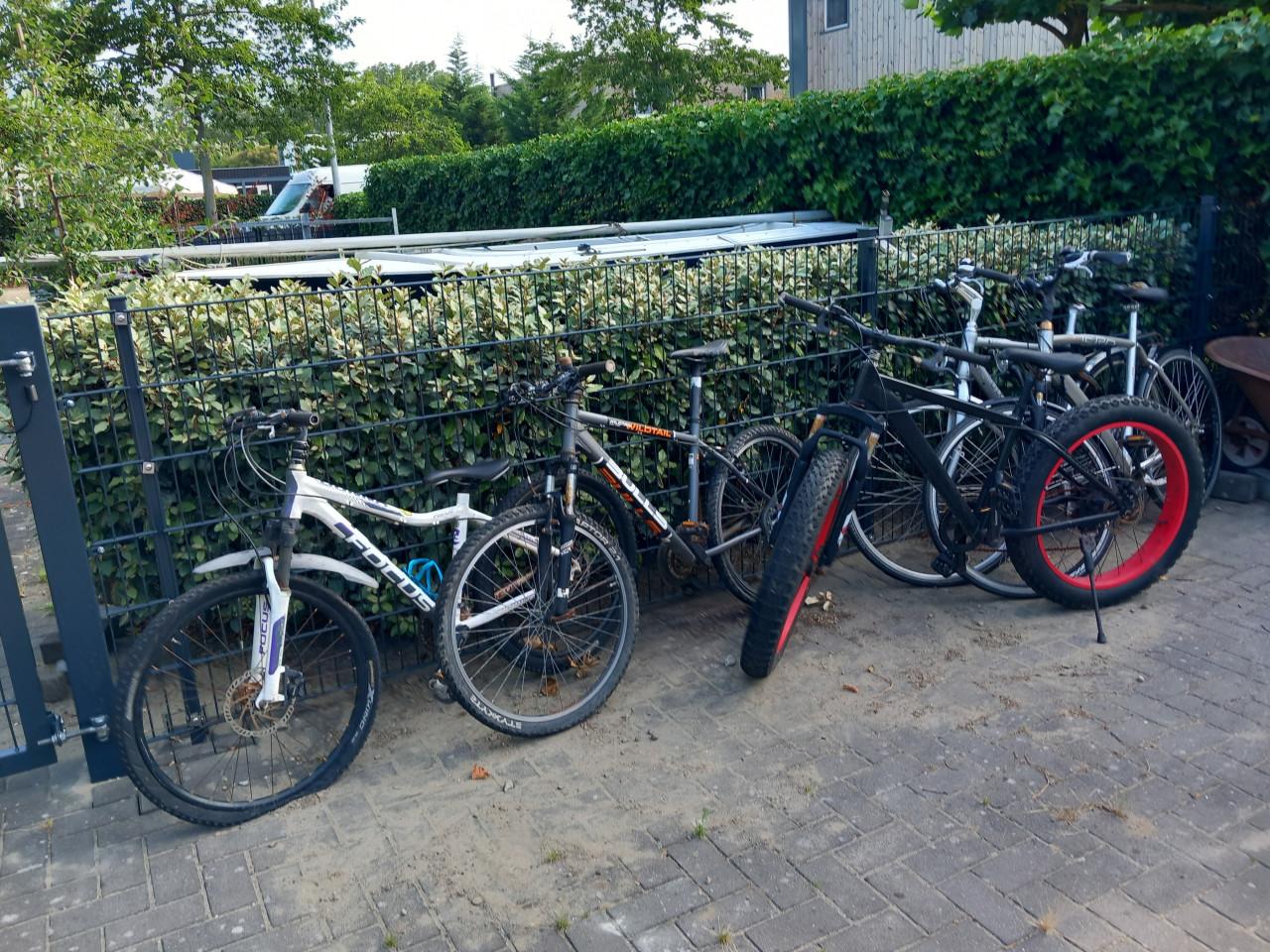 5 fietsen