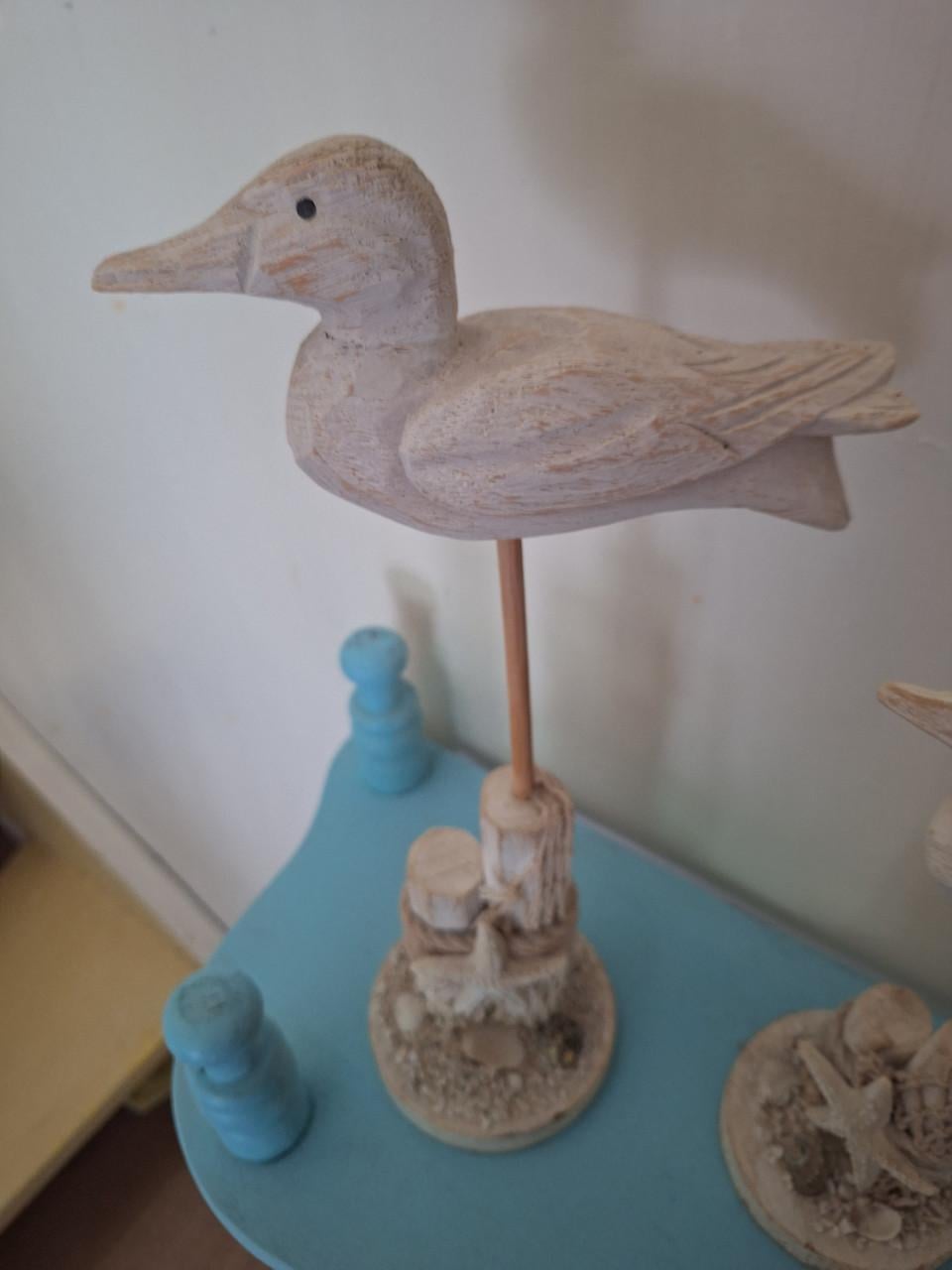 2 decoratieve vogels