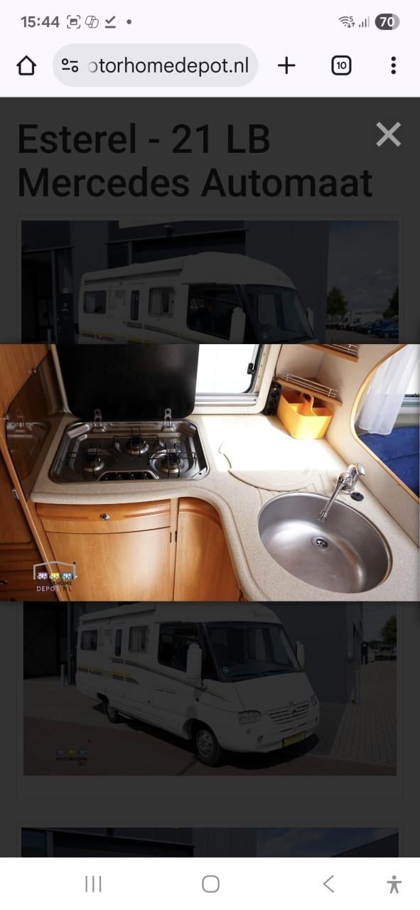 Mercedes estarel camper CDI 316 uit 2003