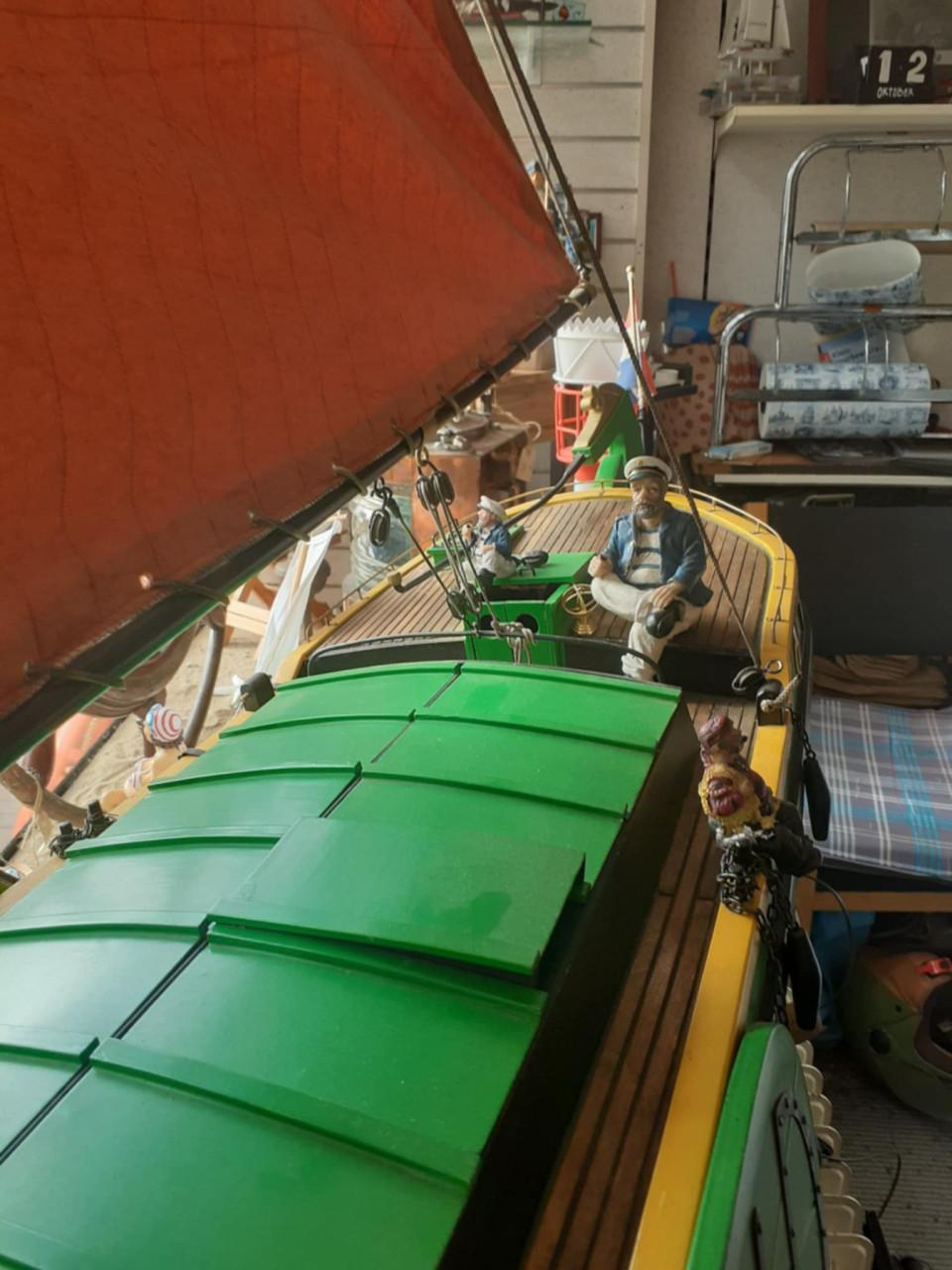 Groot scheepsmodel zeilschip Paviljoenpoon 160 cm