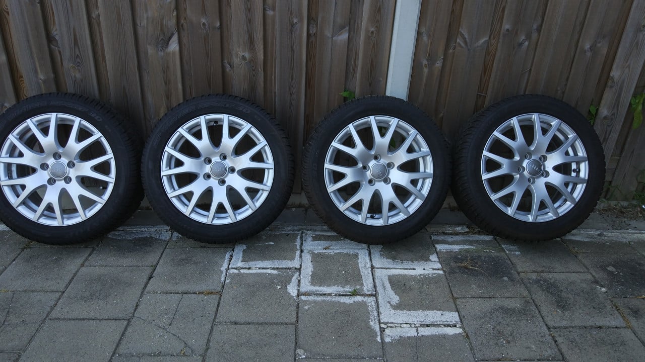 Audi TT Winterbanden + Velgen 17 inch Orgineel Top Staat
