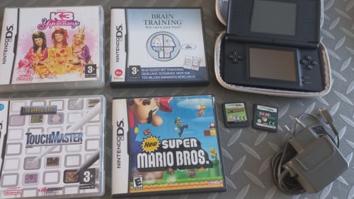 Nintendo DS met diverse spellen