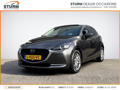 Mazda 2 1.5 skyactiv-g signature | navigatie | 360° camera | head-up displa
