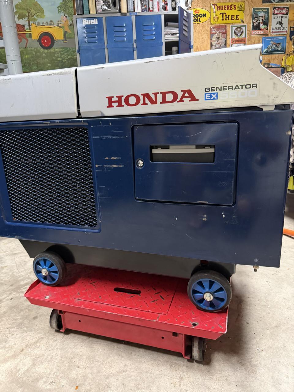 Aggregaat Honda EX5500 watergekoelde 2 cylinder