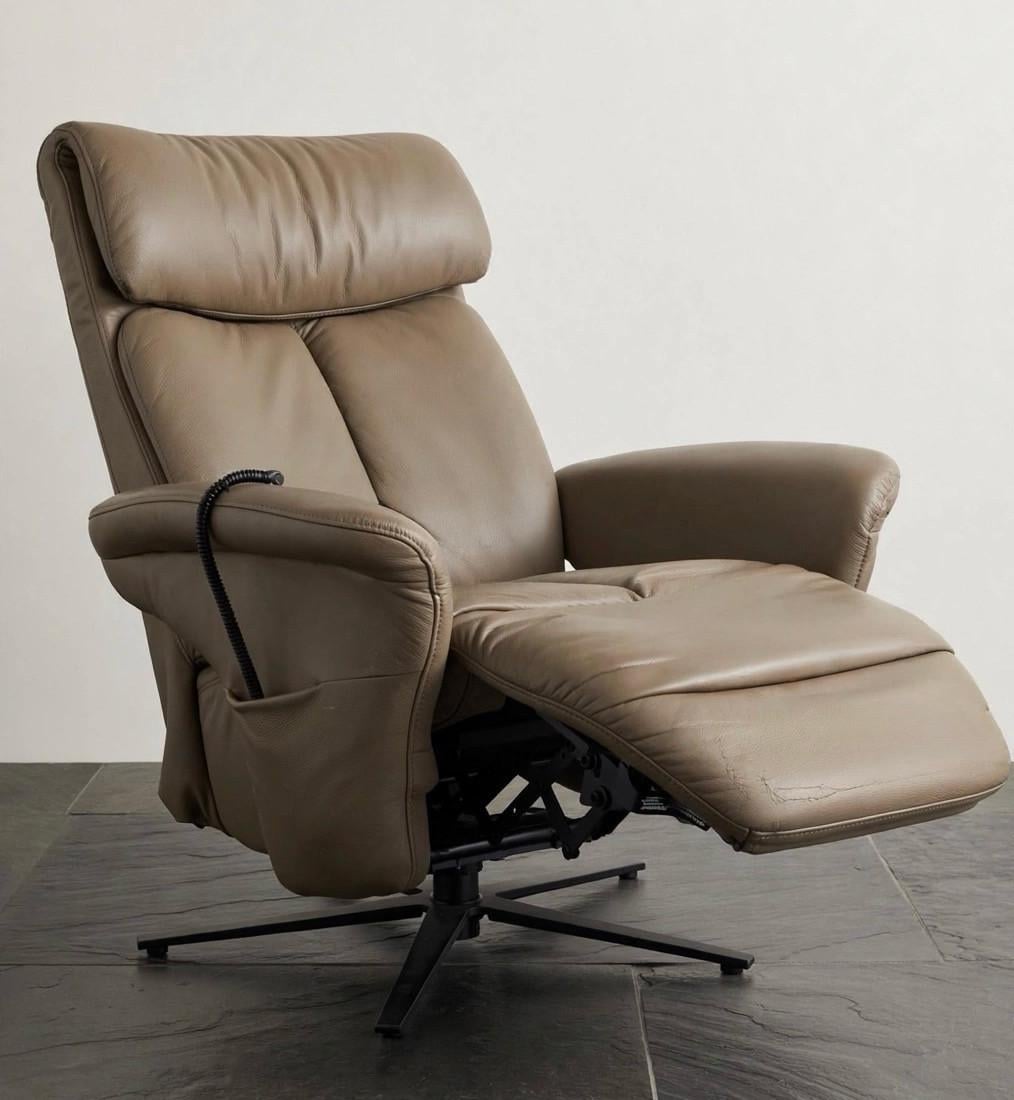 Luxe Himolla sta op stoel en relax fauteuil, met accu, L/XL